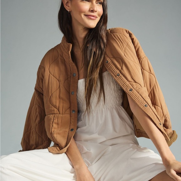 Like New BLANKNYC Chai Tea quilted Jacket - Picture 2 of 9